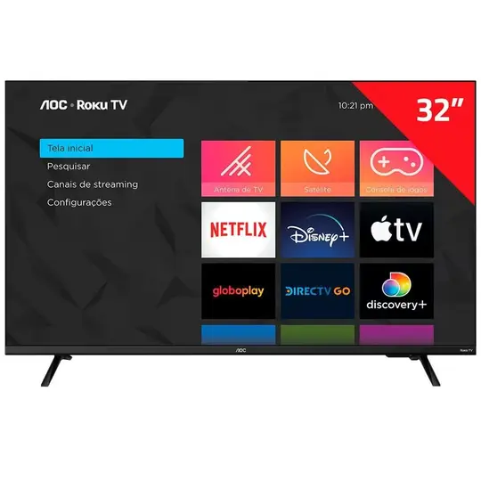 Smart TV AOC 50'' 4K UHD - Android TV, HDR10, 3 HDMI